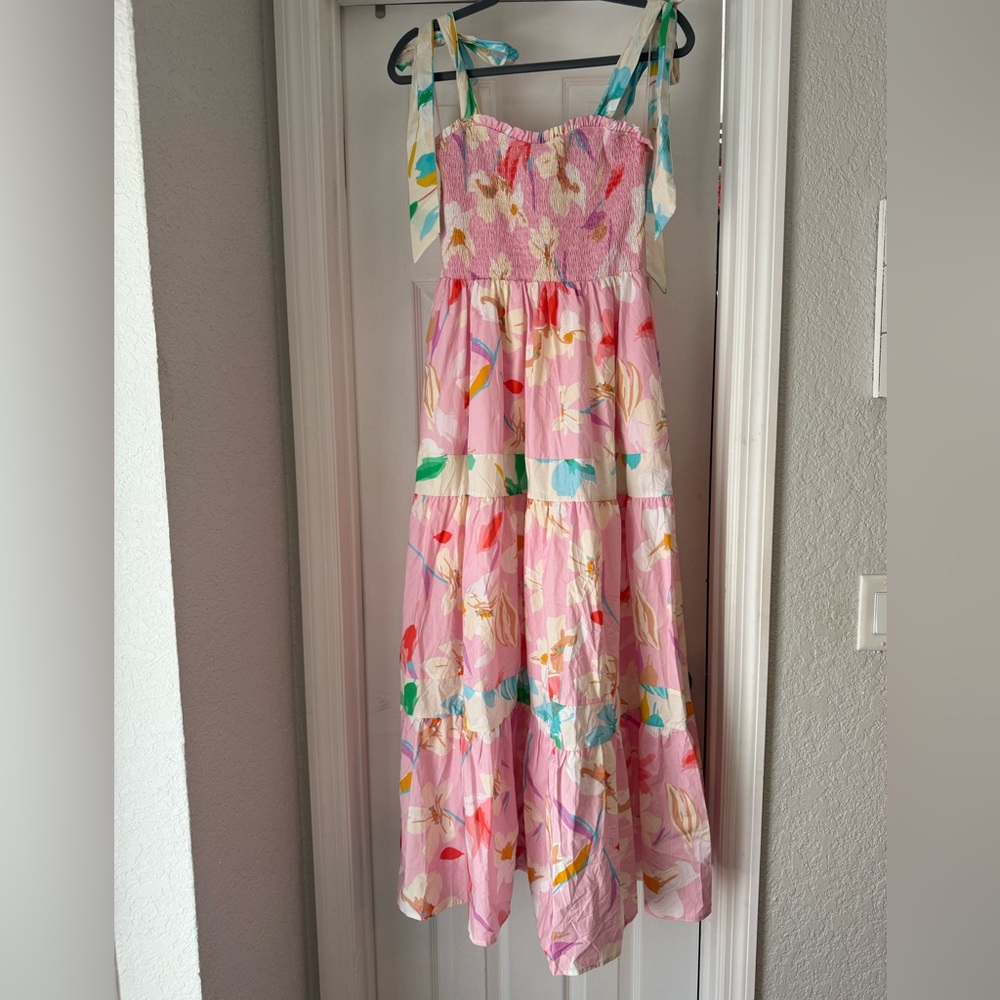 Peach Love maxi dress